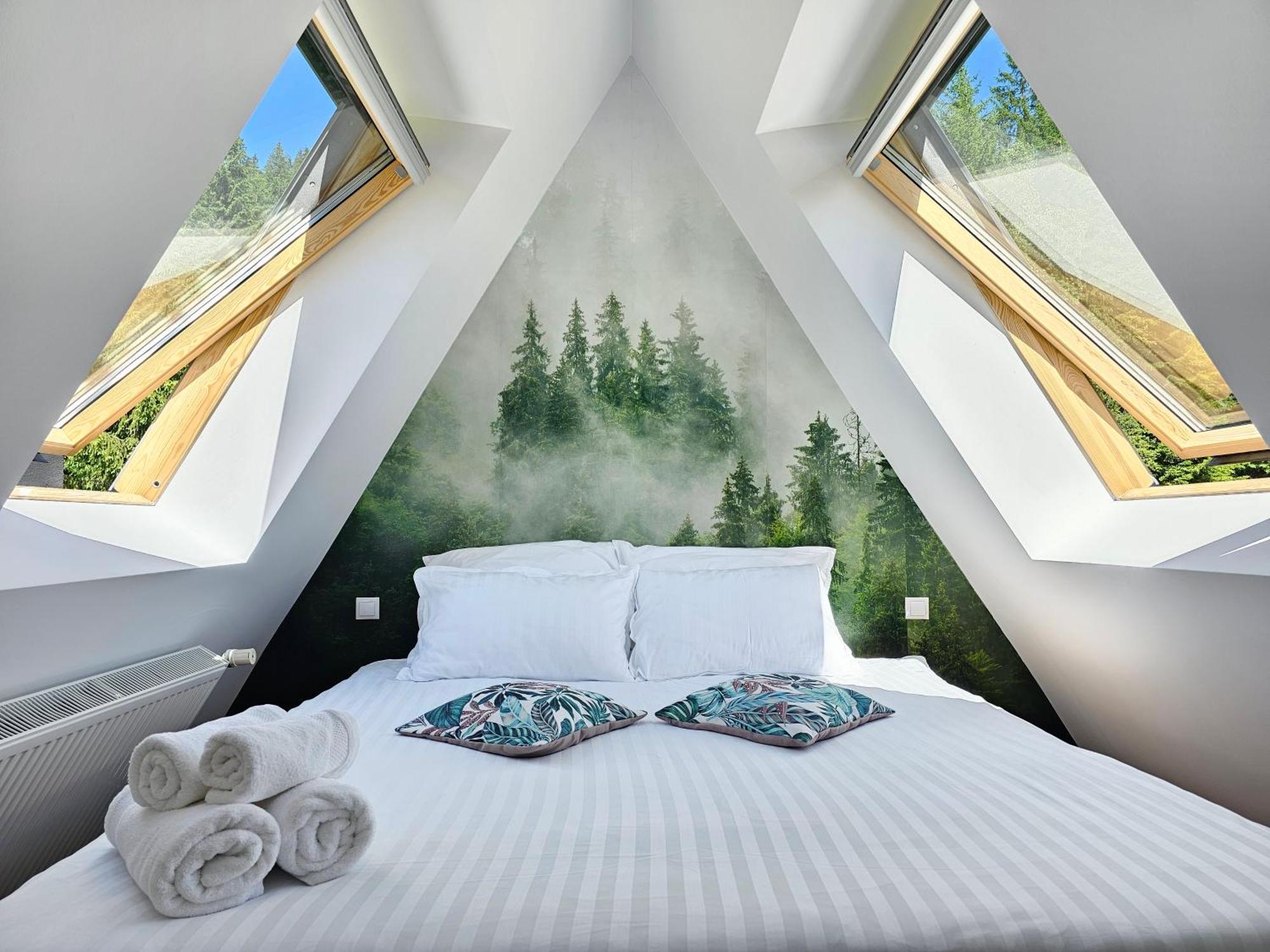 Cabana Cozy Cabin A Frame Topliţa Exteriör bild