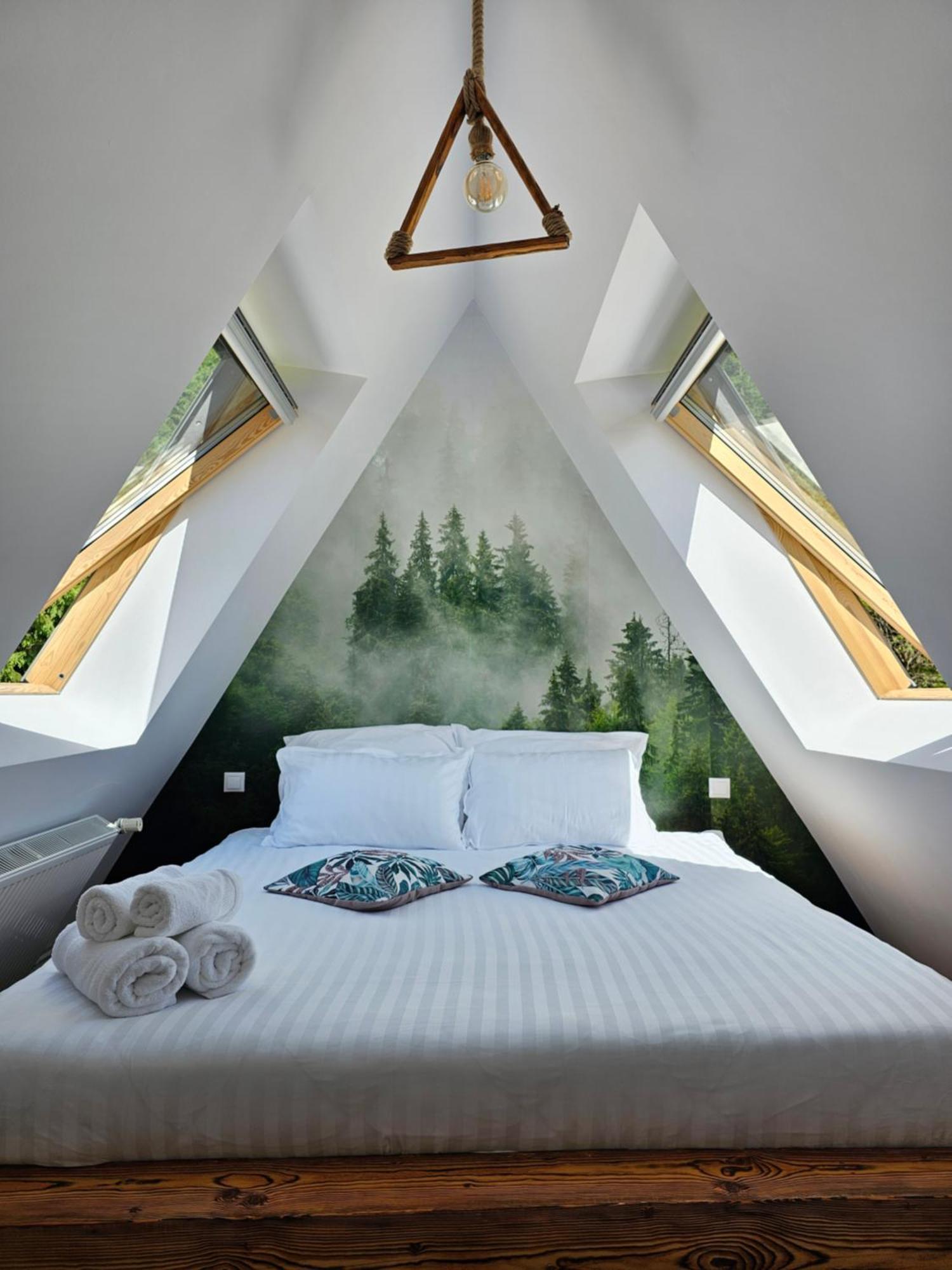 Cabana Cozy Cabin A Frame Topliţa Exteriör bild